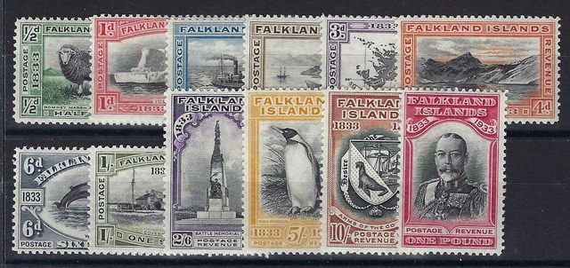 Image of Falkland Islands SG 127/38 UMM British Commonwealth Stamp